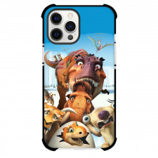Ice Age Phone Case For iPhone Samsung Galaxy Pixel OnePlus Vivo Xiaomi Asus Sony Motorola Nokia - Characters Running Illustration