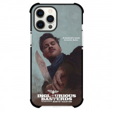Inglourious Bastards Phone Case For iPhone and Samsung Galaxy Devices - Inglourious Bastards Brad Pitt Holding Knife Poster