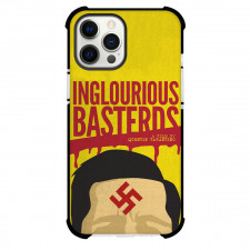 Inglourious Bastards Phone Case For iPhone and Samsung Galaxy Devices - Inglourious Bastards Fan Made Poster Red And Yellow Combination