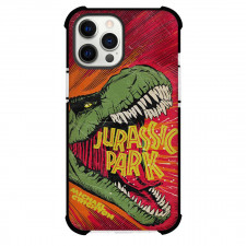 Jurassic Park Phone Case For iPhone and Samsung Galaxy Devices - Jurassic Park Classic Cartoon Art Poster