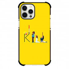 Kill Bill Phone Case For iPhone and Samsung Galaxy Devices - Kill Bill Movie Pop Art Design Yellow Background