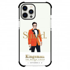 Kingsman Phone Case For iPhone and Samsung Galaxy Devices - Kingsman The Golden Circle Taron Egerton Suited On Poster