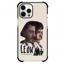 Leon Phone Case For iPhone and Samsung Galaxy Devices - Leon The Professional Retro Poster