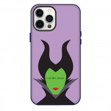Maleficent Phone Case For iPhone Samsung Galaxy Pixel OnePlus Vivo Xiaomi Asus Sony Motorola Nokia - Maleficent I Am Not Afraid Vector Art Portrait