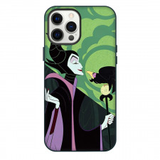 Maleficent Phone Case For iPhone Samsung Galaxy Pixel OnePlus Vivo Xiaomi Asus Sony Motorola Nokia - Maleficent Kiss Crow Side Portrait Poster