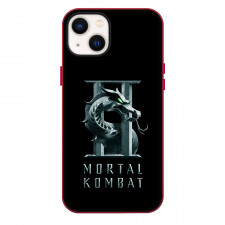 Mortal Kombat II Phone Case For iPhone Samsung Galaxy Pixel OnePlus Vivo Xiaomi Asus Sony Motorola Nokia - Mortal Kombat II Logo On Black Background