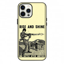 One Battle After Another Phone Case For iPhone Samsung Galaxy Pixel OnePlus Vivo Xiaomi Asus Sony Motorola Nokia - One Battle After Another Rise And Shine Retro Poster