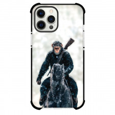 Planet of the Apes For iPhone Samsung Galaxy Pixel OnePlus Vivo Xiaomi Asus Sony Motorola Nokia - Ape In Snow Illustration
