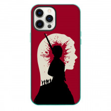 Ready Or Not 2 Here I Come Phone Case For iPhone Samsung Galaxy Pixel OnePlus Vivo Xiaomi Asus Sony Motorola Nokia - Blood Silhouette Side Portrait Vector Art