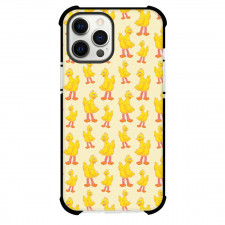Sesame Street Big Bird Phone Case For iPhone and Samsung Galaxy Devices - Sesame Street Big Bird Pattern Art Poster