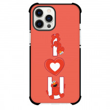 Sesame Street Elmo Phone Case For iPhone and Samsung Galaxy Devices - Sesame Street Elmo I Love You Poster