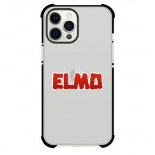 Sesame Street Elmo Phone Case For iPhone and Samsung Galaxy Devices - Sesame Street Elmo Text Sticker