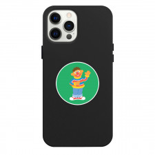 Sesame Street Ernie Phone Case For iPhone and Samsung Galaxy Devices - Sesame Street Ernie Graphic Art Round Sticker