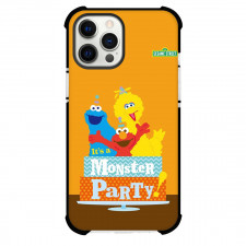 Sesame Street Phone Case For iPhone and Samsung Galaxy Devices - Sesame Street Monster Party Poster