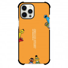 Sesame Street Phone Case For iPhone and Samsung Galaxy Devices - Sesame Street Super Cute Elmo Orange Poster