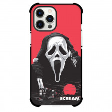 The Scream Phone Case For iPhone and Samsung Galaxy Devices - The Scream 1996 Fan Art Illustration Poster