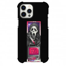 The Scream Phone Case For iPhone and Samsung Galaxy Devices - The Scream Ghostface With His Knife Canvas