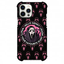 The Scream Phone Case For iPhone and Samsung Galaxy Devices - The Scream Pink Ghostface Hello Sidney Scream Poster