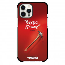 The Shining Phone Case For iPhone and Samsung Galaxy Devices - The Shining Heeeres Johnny Poster Red Background