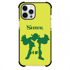 Shrek Phone Case For iPhone Samsung Galaxy Pixel OnePlus Vivo Xiaomi Asus Sony Motorola Nokia - Shrek with Donkey Silhouette Green Background