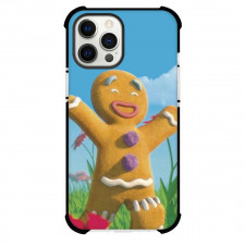 Shrek Gingerbread Man Phone Case For iPhone Samsung Galaxy Pixel OnePlus Vivo Xiaomi Asus Sony Motorola Nokia - Gingerbread Happy Flower Portrait