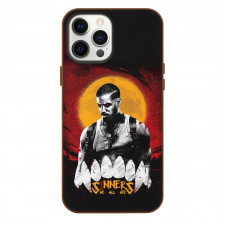 Sinners Smoke Phone Case For iPhone Samsung Galaxy Pixel OnePlus Vivo Xiaomi Asus Sony Motorola Nokia - Smoke Fierce Halftone Portrait Series Poster