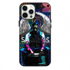 Sinners Smoke Phone Case For iPhone Samsung Galaxy Pixel OnePlus Vivo Xiaomi Asus Sony Motorola Nokia - Smoke Sitting Fierce Glitch Series Poster