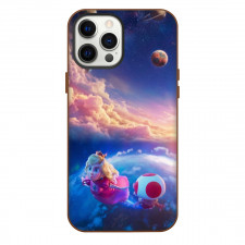 The Super Mario Galaxy Phone Case For iPhone Samsung Galaxy Pixel OnePlus Vivo Xiaomi Asus Sony Motorola Nokia - Princess Peach And Toad Flying