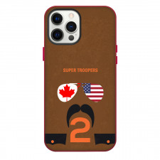 Super Troopers 2 Phone Case For iPhone Samsung Galaxy Pixel OnePlus Vivo Xiaomi Asus Sony Motorola Nokia - Super Troopers 2 Canada vs USA Minimal Poster