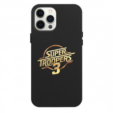 Super Troopers Phone Case For iPhone Samsung Galaxy Pixel OnePlus Vivo Xiaomi Asus Sony Motorola Nokia - Super Troopers 3 Gold Metallic Logo Emblem Sticker