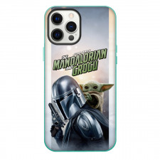 Star Wars The Mandalorian And Grogu Phone Case For iPhone Samsung Galaxy Pixel OnePlus Vivo Xiaomi Asus Sony Motorola Nokia - Star Wars The Mandalorian And Grogu Fierce Holding Gun Sky Series Poster