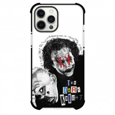 The Dark Knight Phone Case For iPhone and Samsung Galaxy Devices - The Dark Knight Heath Ledgers Joker Grayscale Poster
