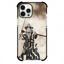 The Lord Of The Rings Phone Case For iPhone and Samsung Galaxy Devices - The Lord Of The Rings Typographic You Shall Not Pass Poster