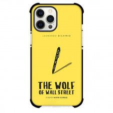 The Wolf of Wall Street Phone Case For iPhone and Samsung Galaxy Devices - The Wolf of Wall Street Sell Me This Pen Yellow Poster