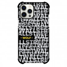 The Wolf of Wall Street Phone Case For iPhone and Samsung Galaxy Devices - The Wolf of Wall Street Typographic Movie Poster