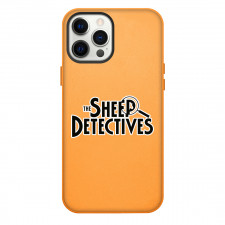 The Sheep Detectives Phone Case For iPhone Samsung Galaxy Pixel OnePlus Vivo Xiaomi Asus Sony Motorola Nokia - The Sheep Detectives Series Logo Sticker