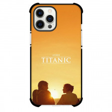 Titanic Phone Case For iPhone and Samsung Galaxy Devices - Titanic Jack And Rose Enjoying Sunset Poster