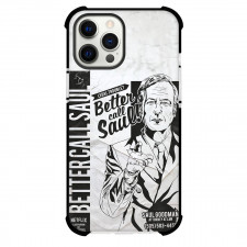 Better Call Saul Phone Case For iPhone Samsung Galaxy Pixel OnePlus Vivo Xiaomi Asus Sony Motorola Nokia - Better Call Saul Black And White Retro Poster