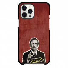 Better Call Saul Phone Case For iPhone Samsung Galaxy Pixel OnePlus Vivo Xiaomi Asus Sony Motorola Nokia - Saul Goodman Signature Picture On Red Background