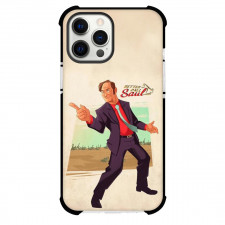 Better Call Saul Phone Case For iPhone Samsung Galaxy Pixel OnePlus Vivo Xiaomi Asus Sony Motorola Nokia - Saul Goodman Standing Vintage Cartoon Art