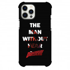 Daredevil Phone Case For iPhone Samsung Galaxy Pixel OnePlus Vivo Xiaomi Asus Sony Motorola Nokia - Daredevil Quote And Logo On Black Background