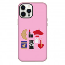 Emily In Paris Case For iPhone Samsung Galaxy Pixel OnePlus Vivo Xiaomi Asus Sony Motorola Nokia - Girl Things Vector Art
