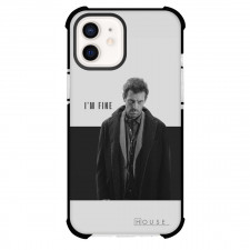 House Phone Case For iPhone Samsung Galaxy Pixel OnePlus Vivo Xiaomi Asus Sony Motorola Nokia - Dr. Gregory House Standing Grayscale Poster