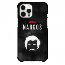 Narcos Phone Case For iPhone Samsung Galaxy Pixel OnePlus Vivo Xiaomi Asus Sony Motorola Nokia - Narcos Netflix Pablo Escobar Black And White Avatar Art