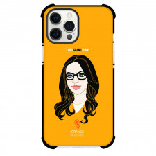 Orange Is the New Black Phone Case For iPhone Samsung Galaxy Pixel OnePlus Vivo Xiaomi Asus Sony Motorola Nokia - Alex Vause Portrait Illustration On Orange Background