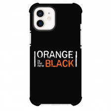 Orange Is the New Black Phone Case For iPhone Samsung Galaxy Pixel OnePlus Vivo Xiaomi Asus Sony Motorola Nokia - Orange Is the New Black Logo On Black Background