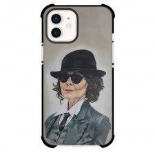 Peaky Blinders Phone Case For iPhone Samsung Galaxy Pixel OnePlus Vivo Xiaomi Asus Sony Motorola Nokia - Polly Gray Portrait Fan Art Poster