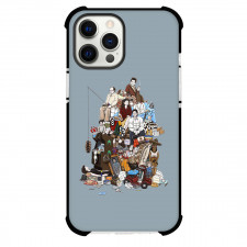 Seinfeld Phone Case For iPhone Samsung Galaxy Pixel OnePlus Vivo Xiaomi Asus Sony Motorola Nokia - Seinfeld In One Picture On Gray Background