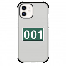Squid Game Phone Case For iPhone Samsung Galaxy Pixel OnePlus Vivo Xiaomi Asus Sony Motorola Nokia - Oh Il-Nam No. 001 Sticker
