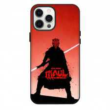 Star Wars Maul Shadow Lord Phone Case For iPhone Samsung Galaxy Pixel OnePlus Vivo Xiaomi Asus Sony Motorola Nokia - Star Wars Maul Shadow Lord Silhouette Fighting Stance Poster